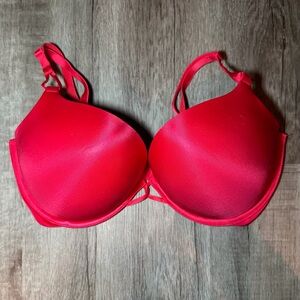 Victoria’s Secret Miraculous Plunge Bra | 36D | Red | Barely Worn